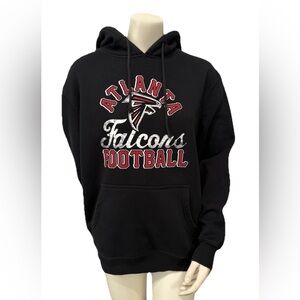 Atlanta Falcons Majestic Hoodie Men’s Small Black NFL Football Pullover